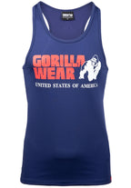 Gorilla Wear Classic Training Tank Top - Marine blauw