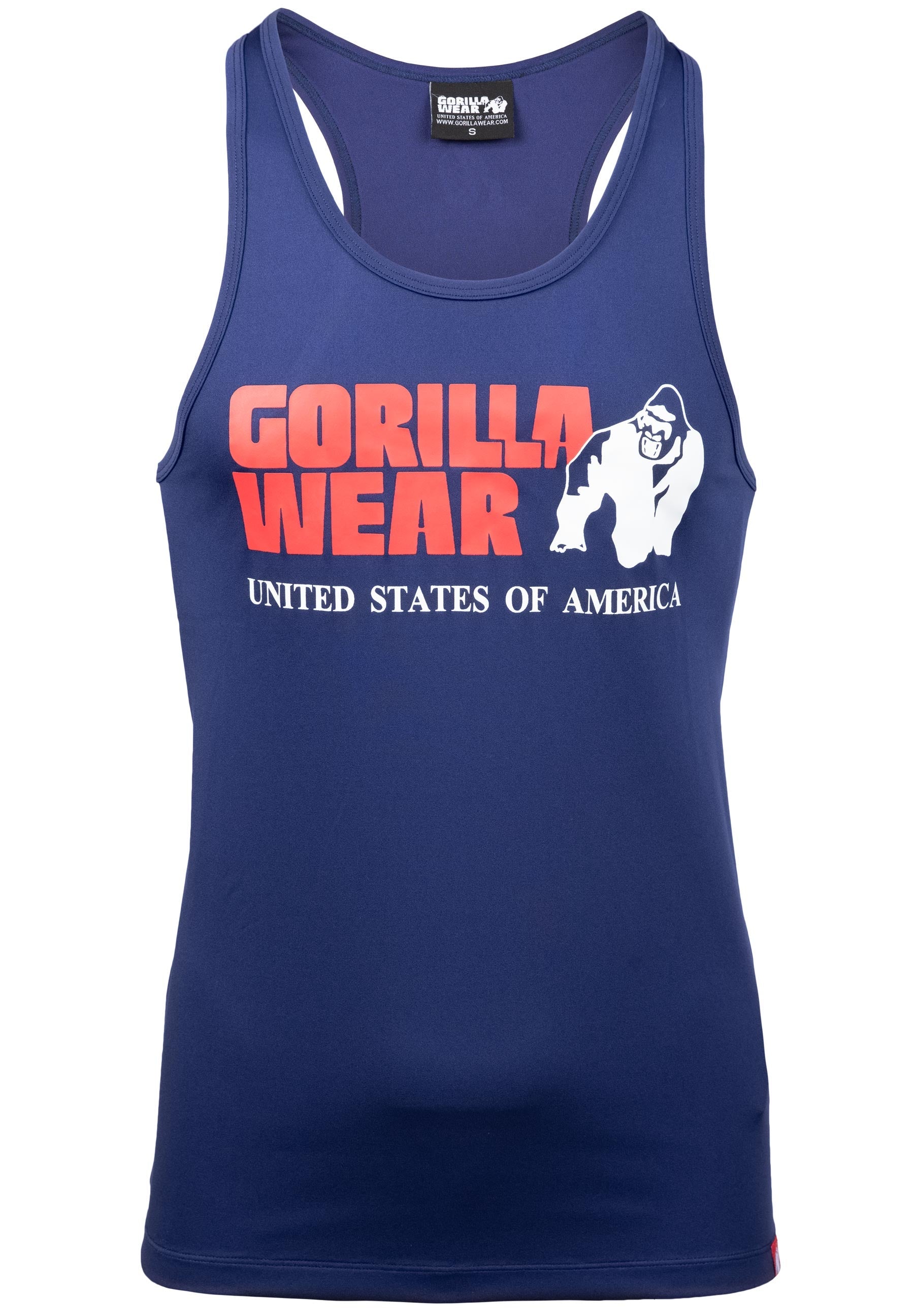 Gorilla Wear Classic Training Tank Top - Marine blauw