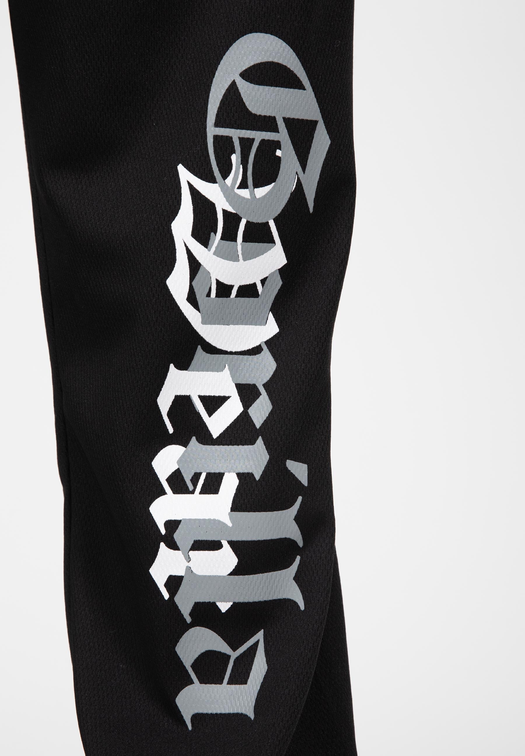 Gorilla Wear Marlow Mesh Pants - Zwart/Grijs