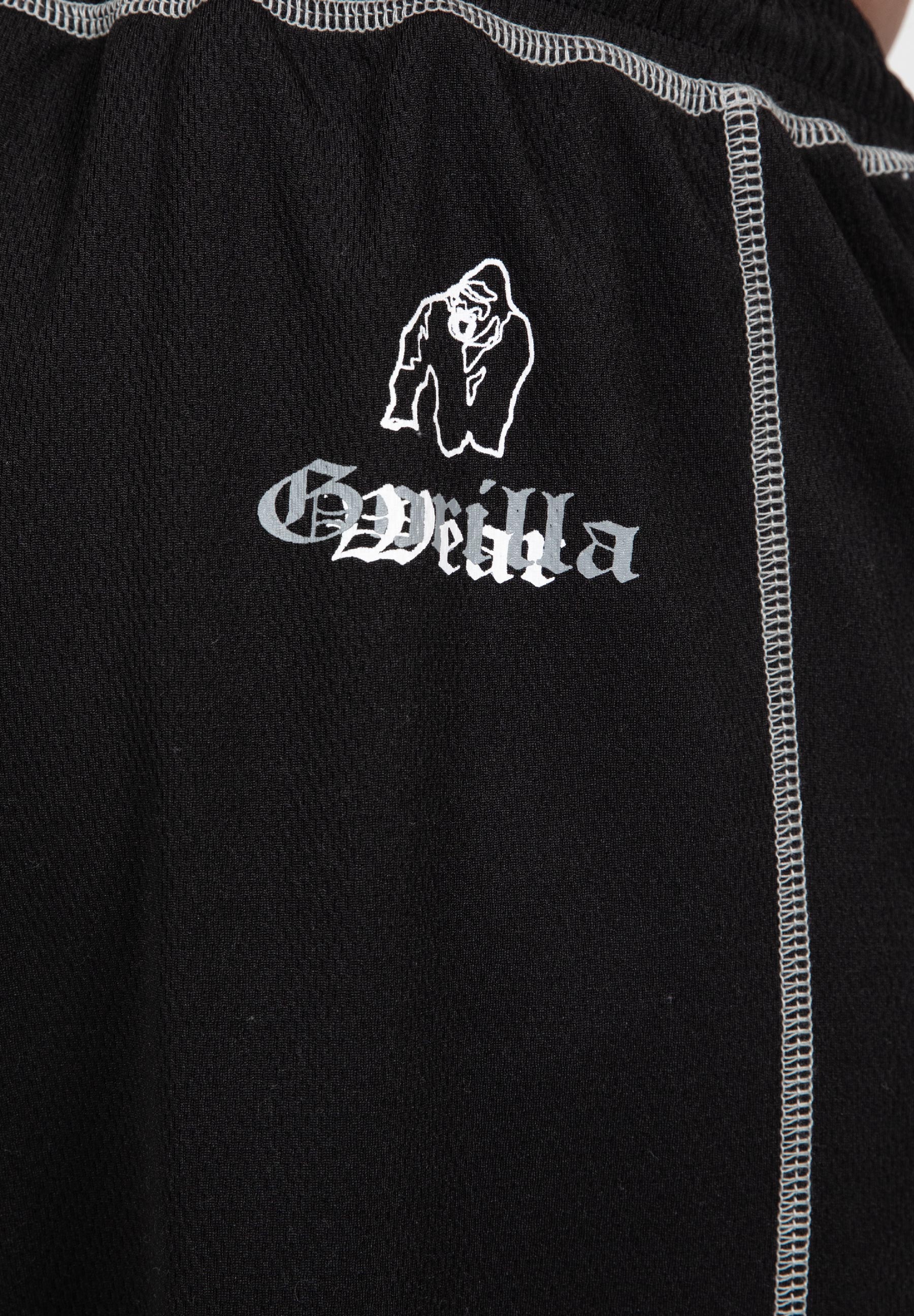 Gorilla Wear Marlow Mesh Pants - Zwart/Grijs