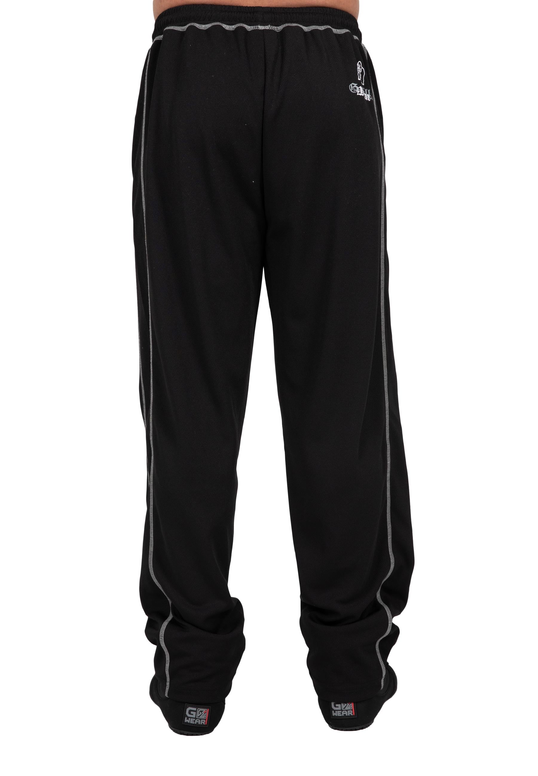 Gorilla Wear Marlow Mesh Pants - Zwart/Grijs
