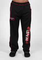 Gorilla Wear Marlow Mesh Pants - Zwart/Rood