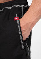 Gorilla Wear Marlow Mesh Shorts - Zwart/Grijs