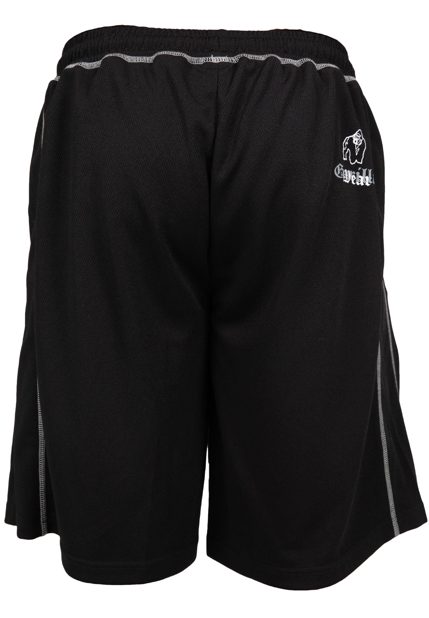 Gorilla Wear Marlow Mesh Shorts - Zwart/Grijs