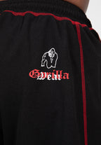 Gorilla Wear Marlow Mesh Shorts - Zwart/Rood
