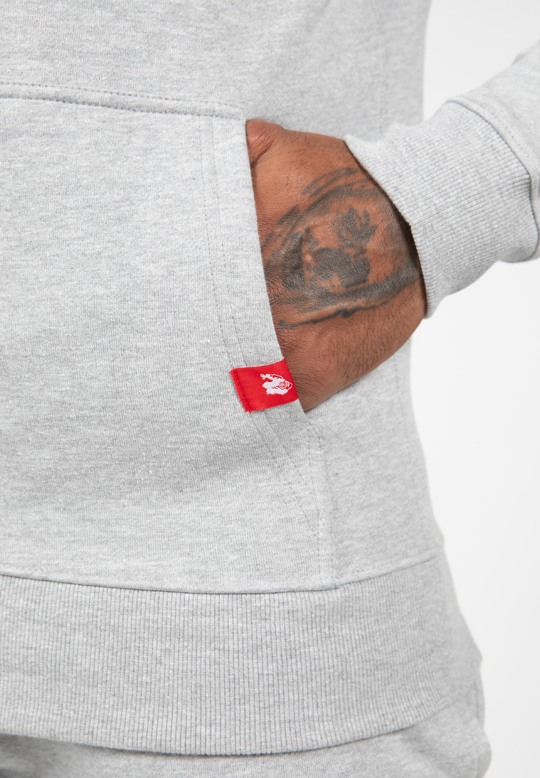 Gorilla Wear Leon Vest met Capuchon - Grijs