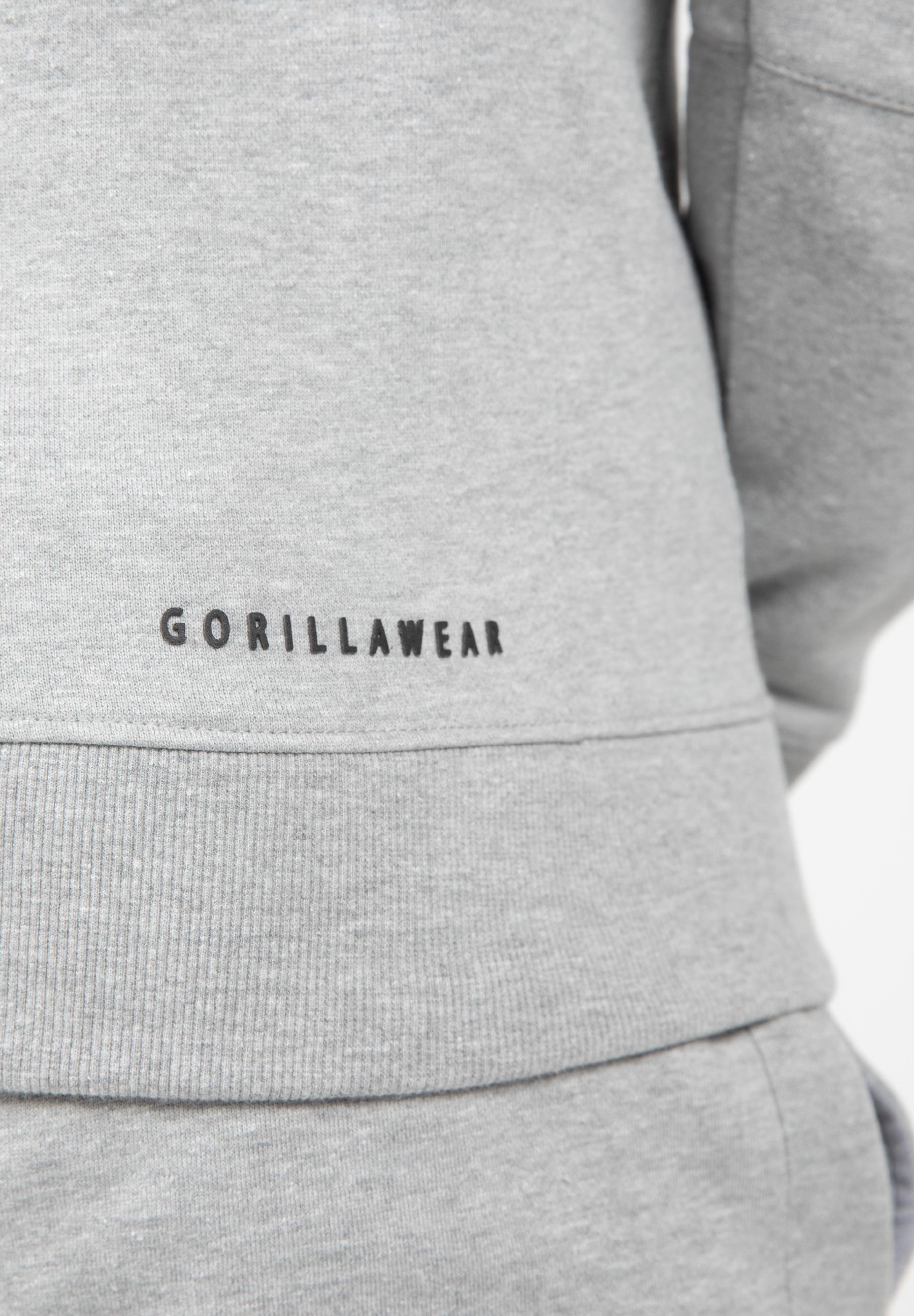 Gorilla Wear Leon Vest met Capuchon - Grijs