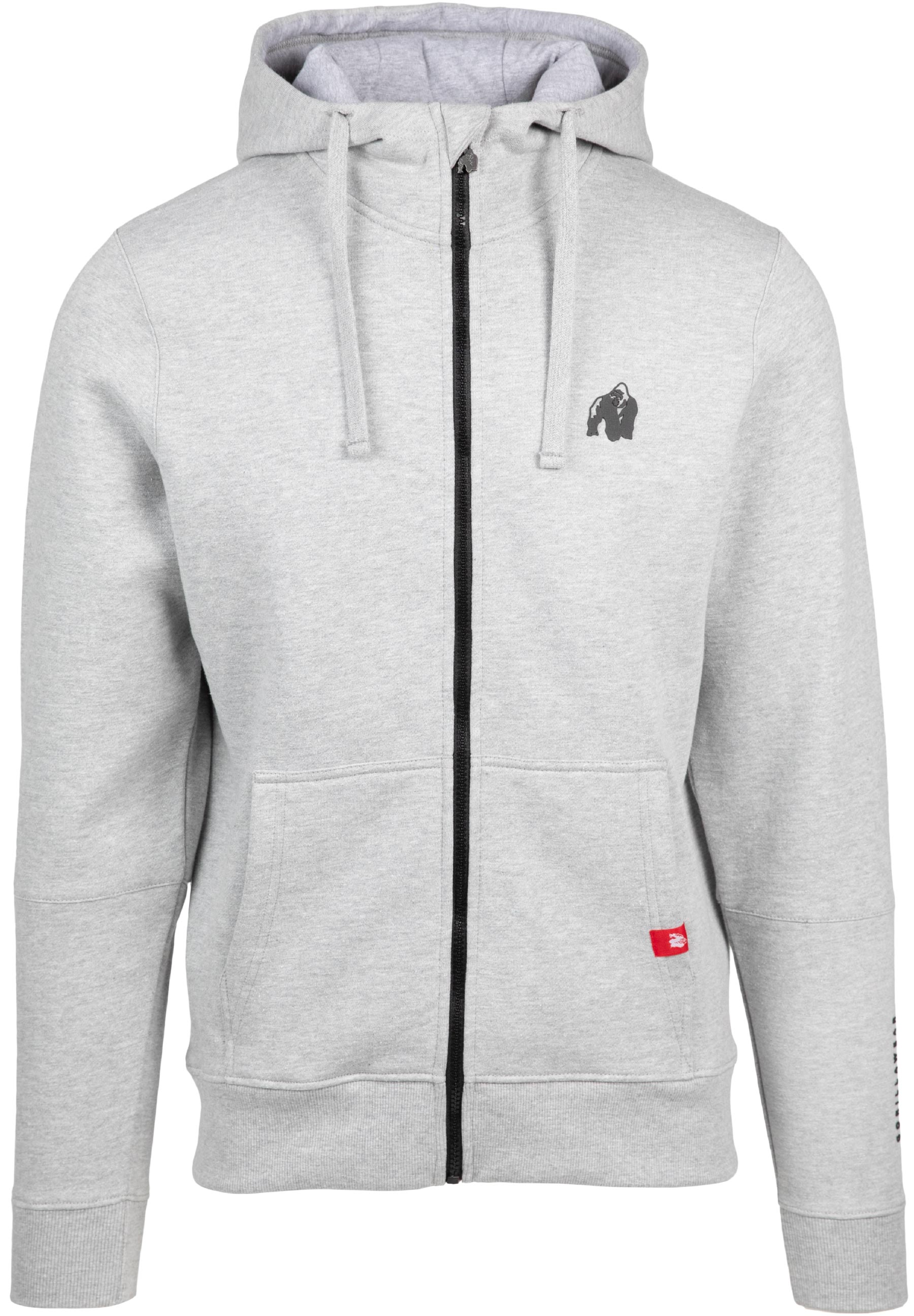 Gorilla Wear Leon Vest met Capuchon - Grijs