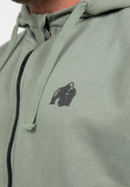 Gorilla Wear Leon Vest met Capuchon - Groen