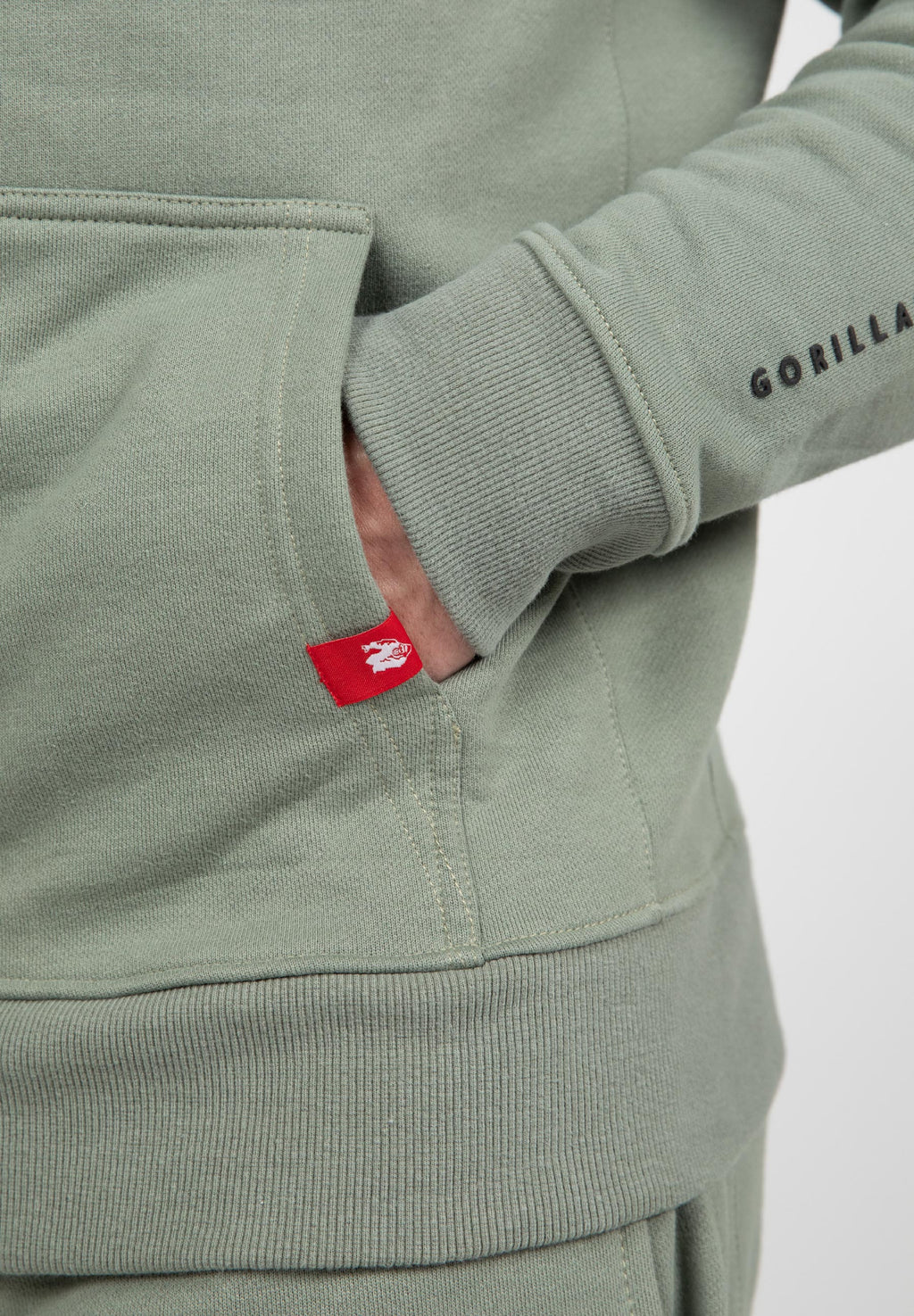 Gorilla Wear Leon Vest met Capuchon - Groen