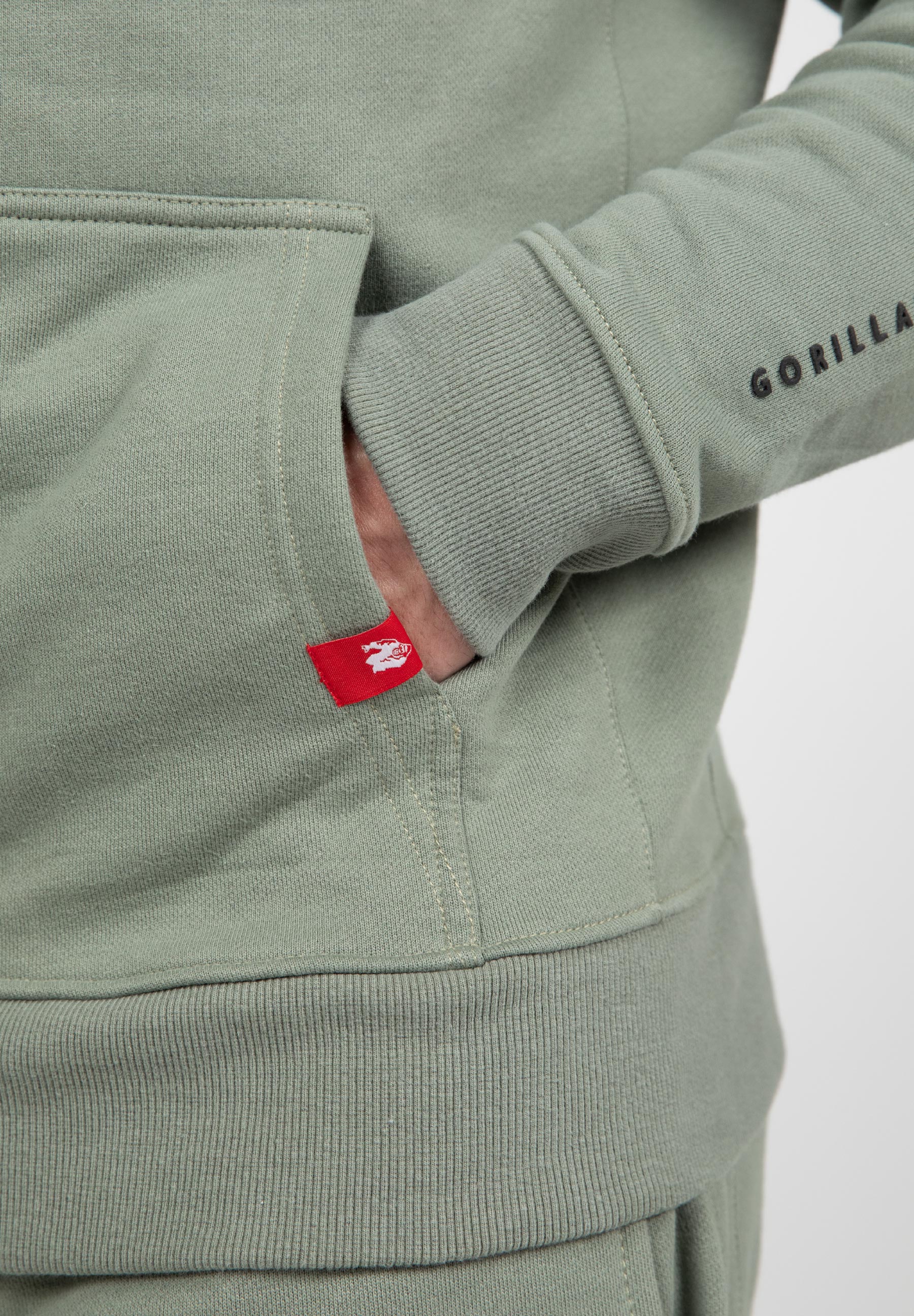 Gorilla Wear Leon Vest met Capuchon - Groen