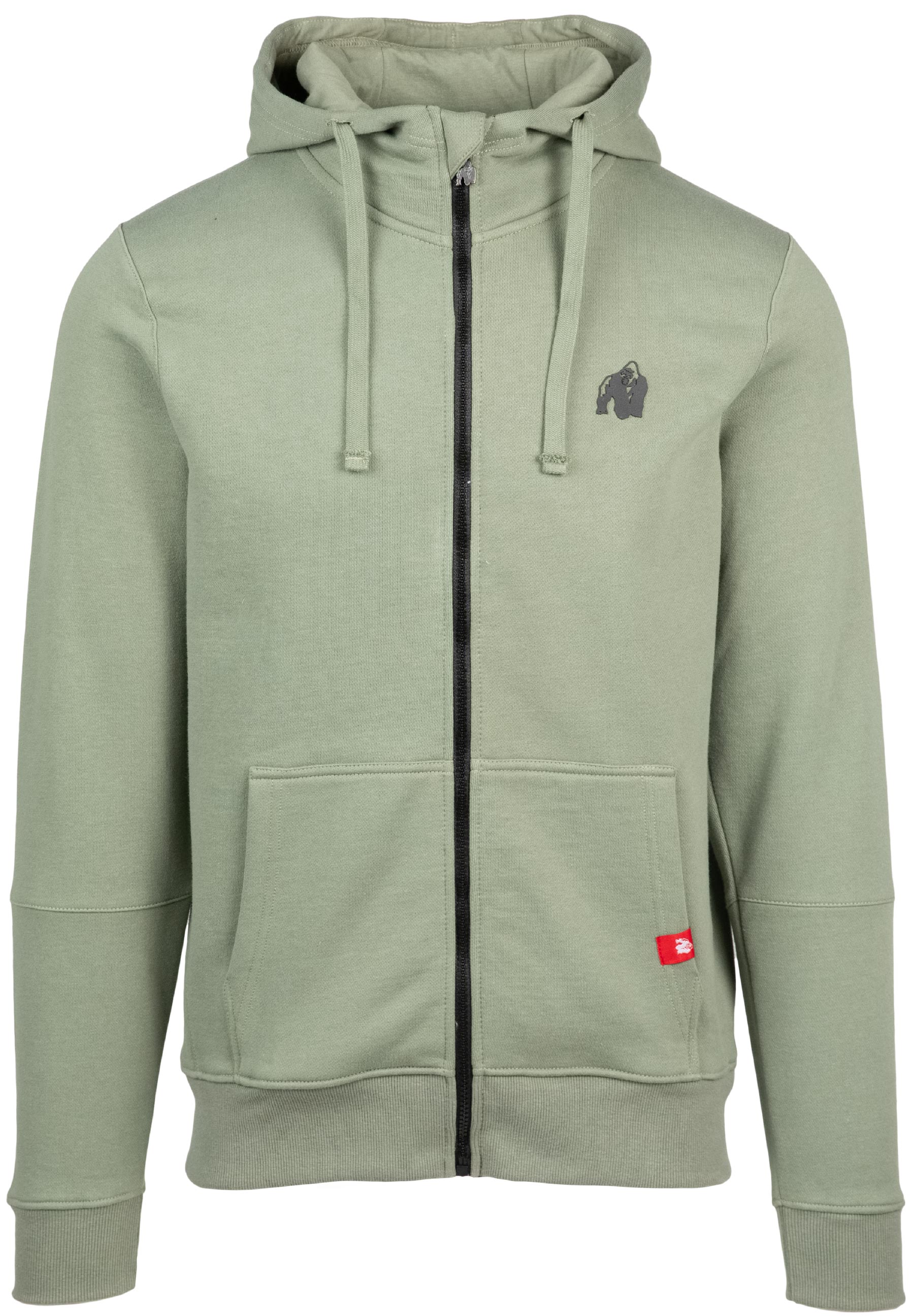 Gorilla Wear Leon Vest met Capuchon - Groen
