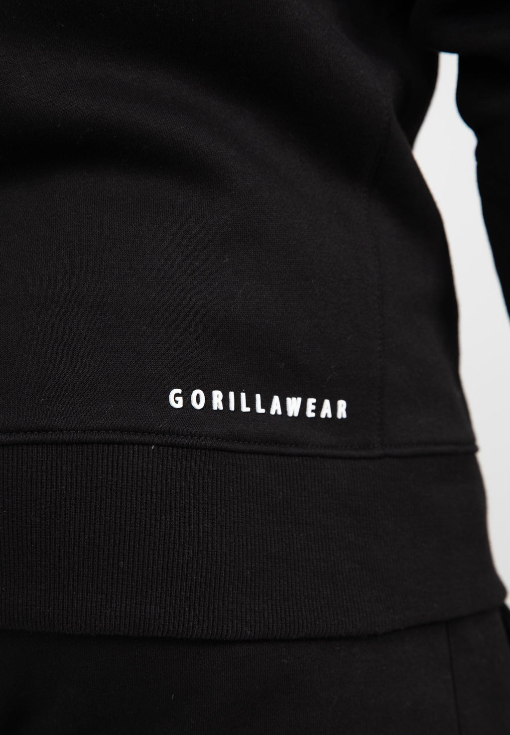 Gorilla Wear Leon Vest met Capuchon - Zwart