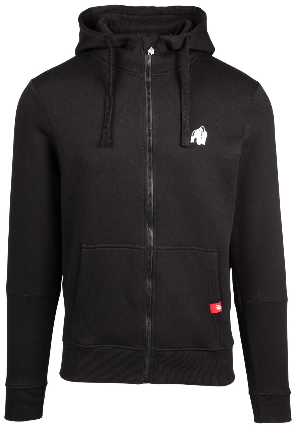 Gorilla Wear Leon Vest met Capuchon - Zwart