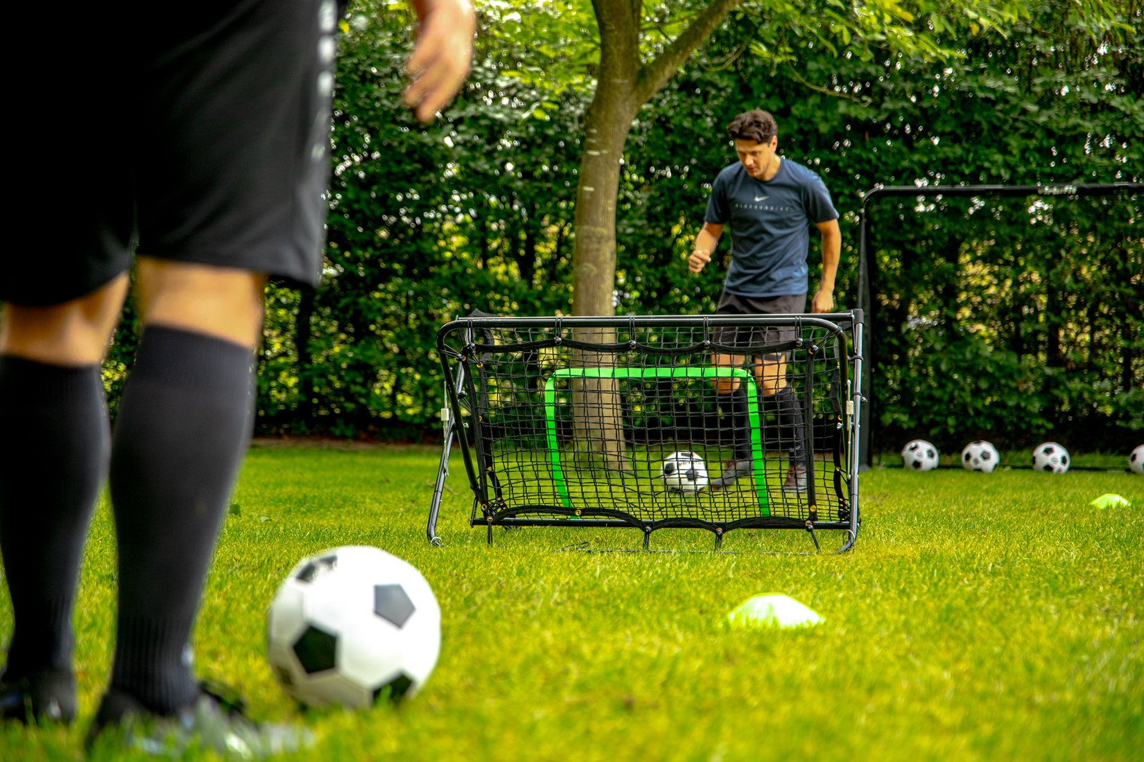 VirtuFit Combi Rebounder - Kickback - 113 x 106 x 61 cm
