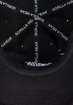 Gorilla Wear Galway Distressed Cap - Pet - Zwart