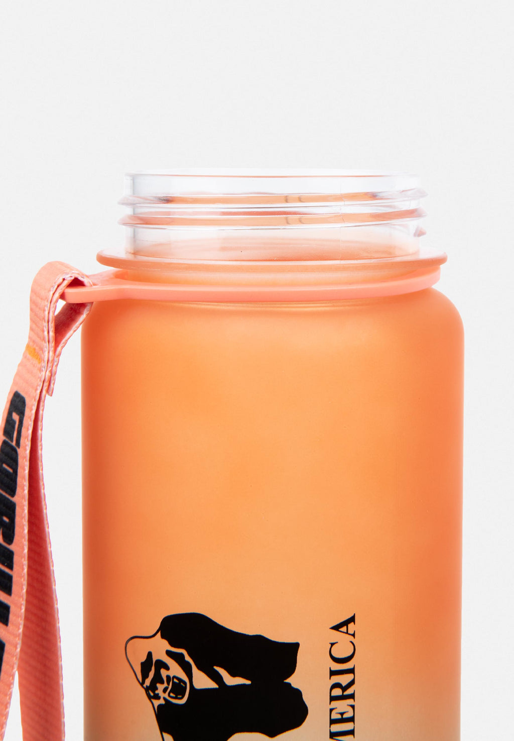 Gorilla Wear Gradient Waterfles - 1000 ml - Groen/Oranje