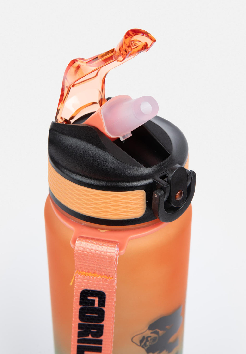 Gorilla Wear Gradient Waterfles - 1000 ml - Groen/Oranje