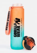 Gorilla Wear Gradient Waterfles - 1000 ml - Groen/Oranje