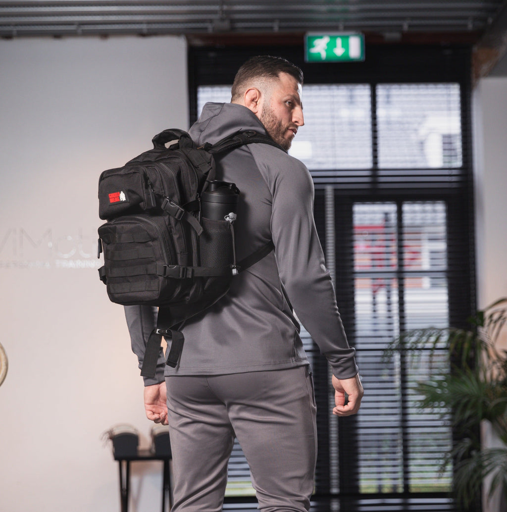 Gorilla Wear Clyde Meal Prep Rugzak - Sporttas - Zwart