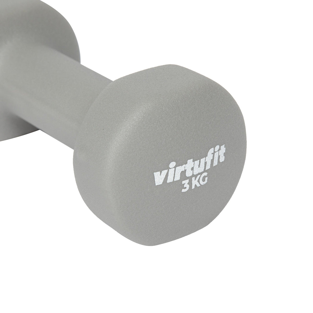 VirtuFit Vinyl Dumbbell Set Pro - 2 x 3 kg - Tweedekans