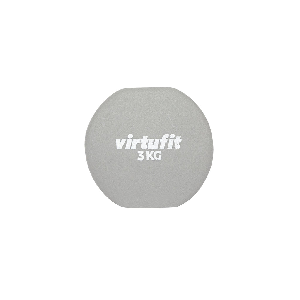 VirtuFit Vinyl Dumbbell Set Pro - 2 x 3 kg