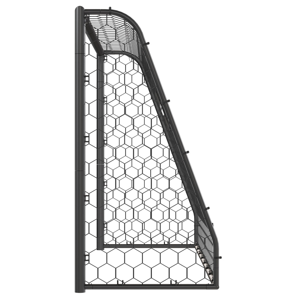 VirtuFit Voetbaldoel Premium - Heavy Duty Voetbal Goal - 240 x 160 x 85