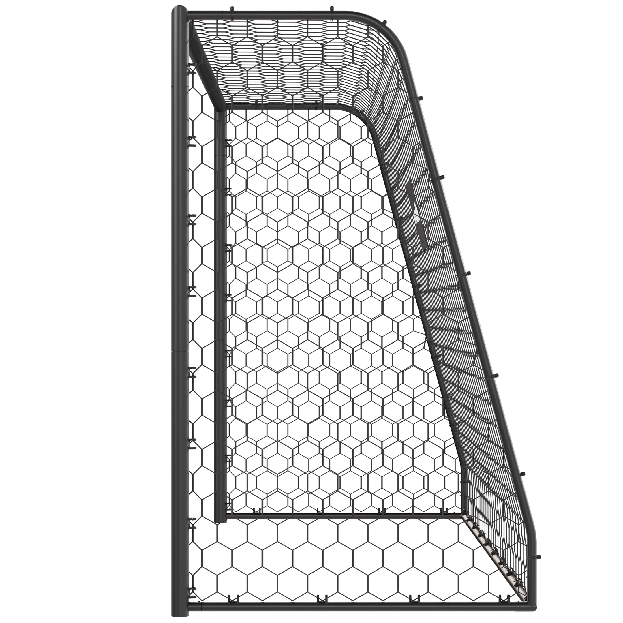 VirtuFit Voetbaldoel Premium - Heavy Duty Voetbal Goal - 300 x 200 x 120