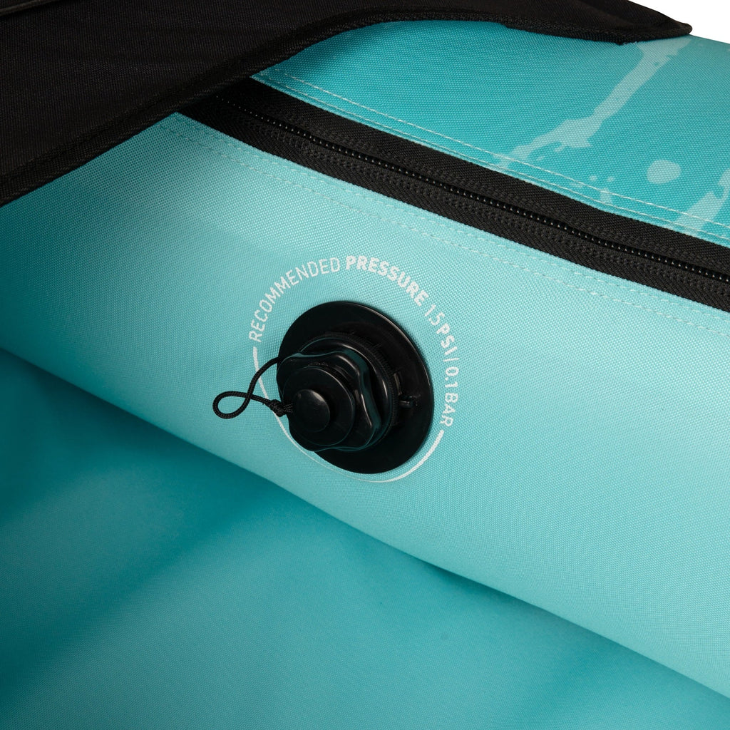 VirtuFit Kayak 335 - Turquoise - Met Kajak zitjes en draagtas