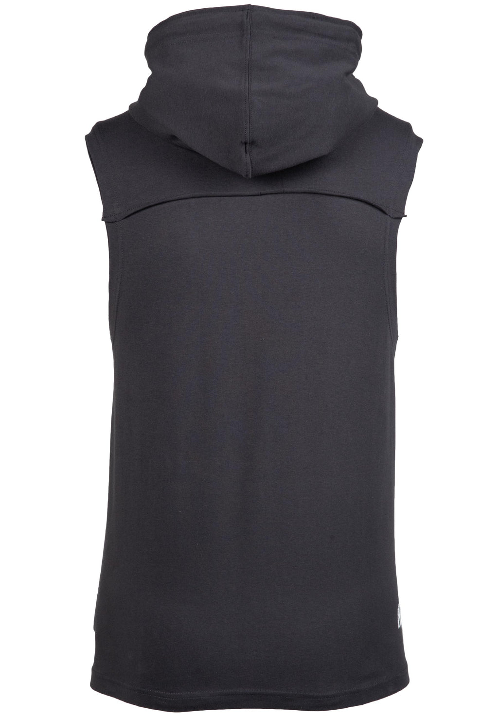 Gorilla Wear Chico Mouwloos T-shirt met Capuchon - Donkergrijs