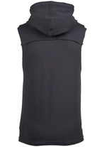 Gorilla Wear Chico Mouwloos T-shirt met Capuchon - Donkergrijs