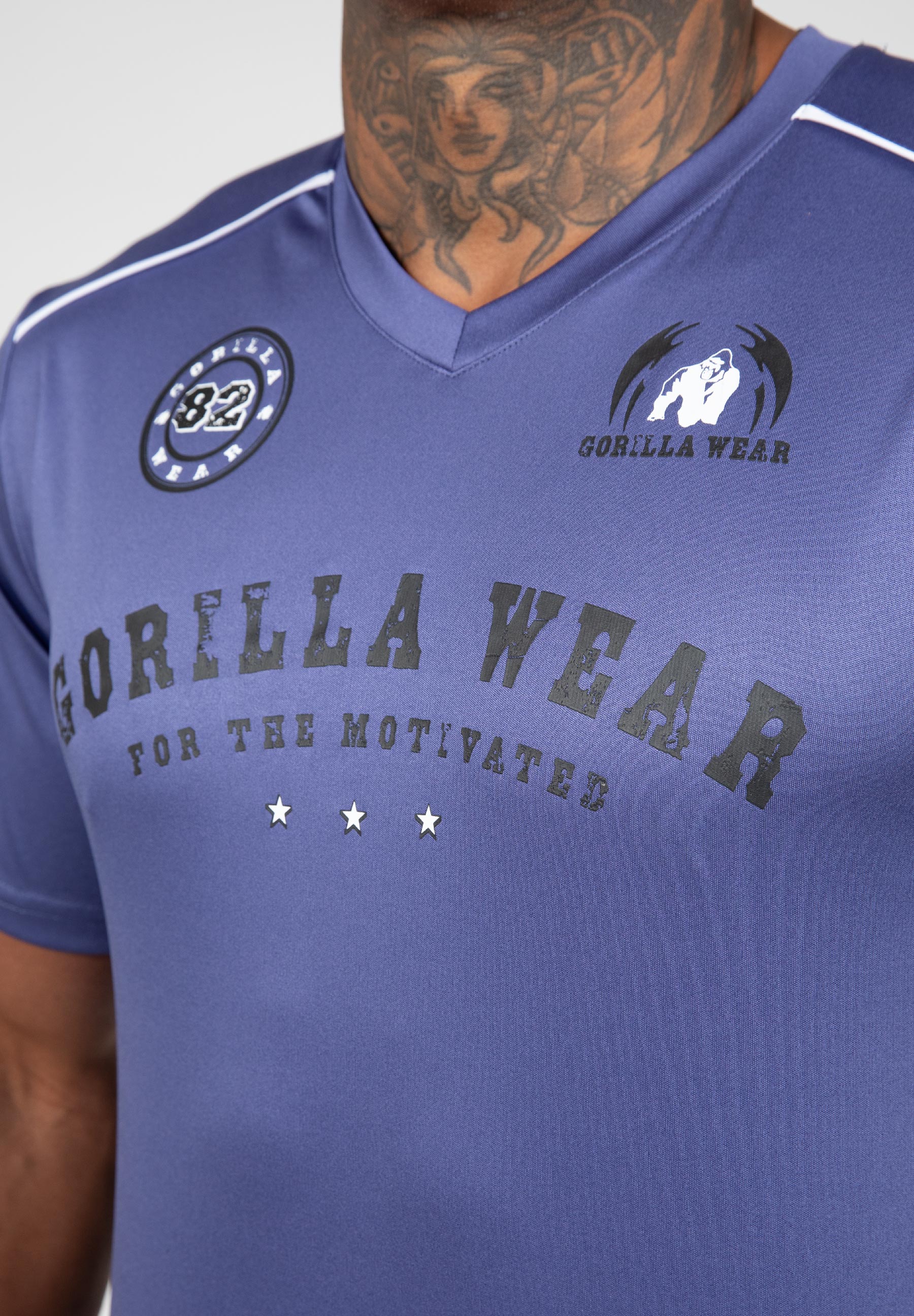 Gorilla Wear Baltimore T-shirt - Blauw