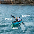 VirtuFit Kayak 335 set - Inclusief 2 peddels