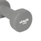 VirtuFit Vinyl Dumbbell Set Pro - 2 x 4 kg