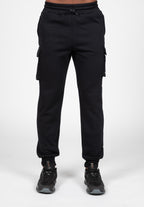 Gorilla Wear Hudson Cargo Joggingbroek - Zwart