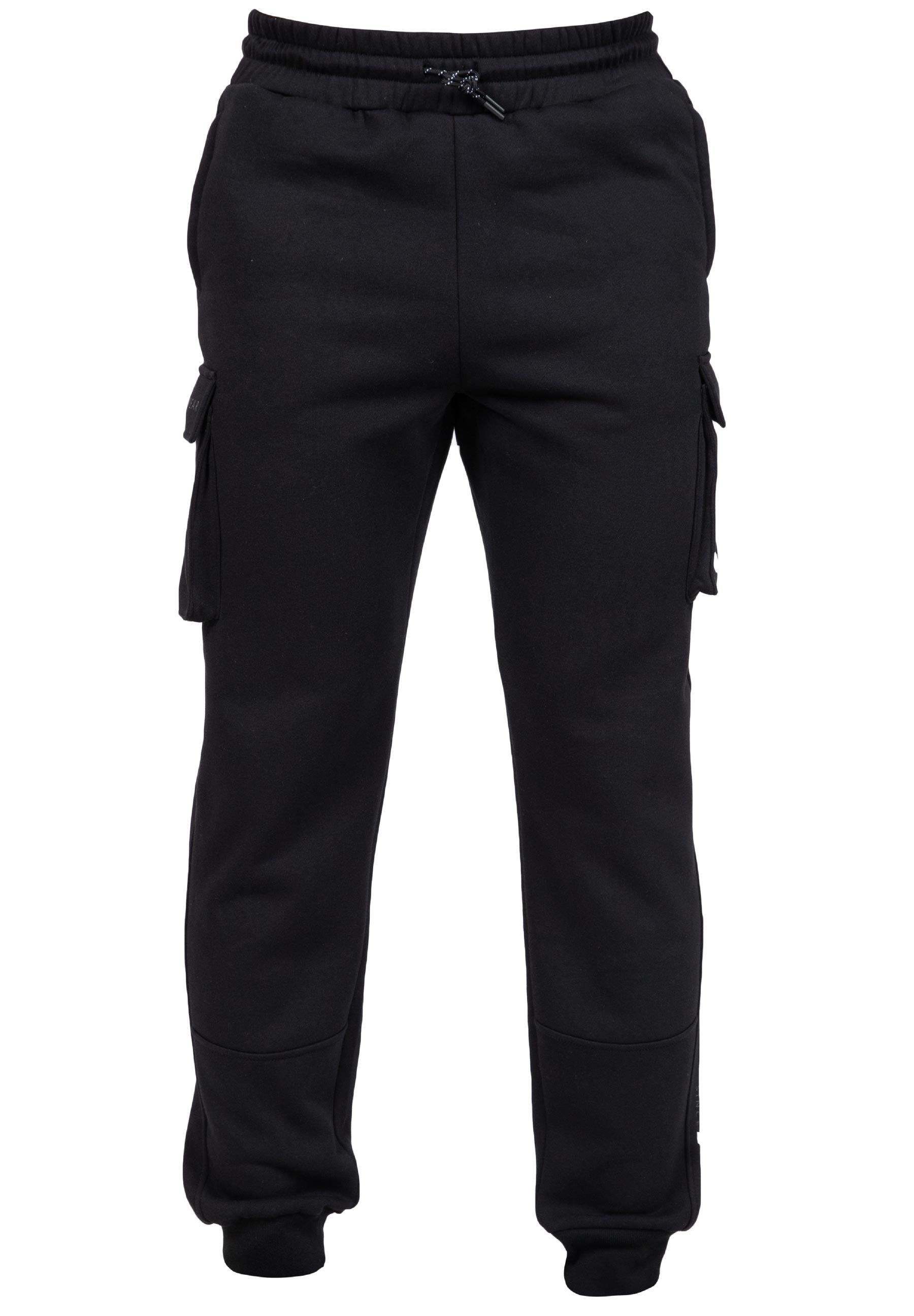 Gorilla Wear Hudson Cargo Joggingbroek - Zwart