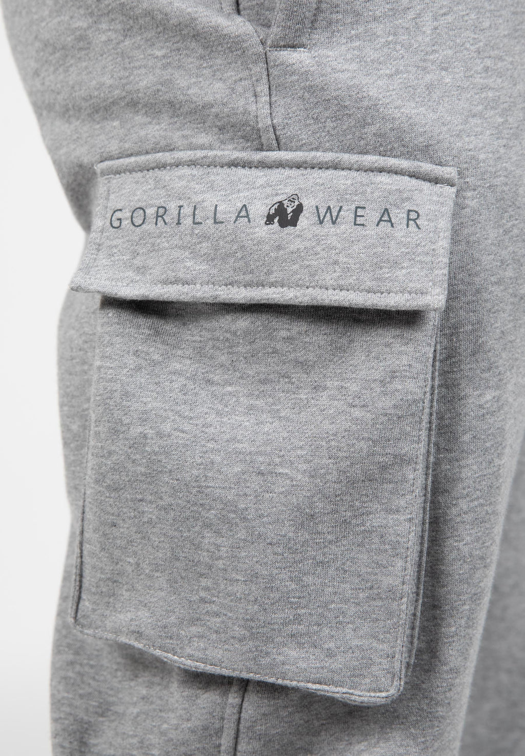 Gorilla Wear Hudson Cargo Joggingbroek - Grijs Gemeleerd