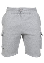 Gorilla Wear Hudson Cargo Sweat Shorts - Grijs Gemeleerd