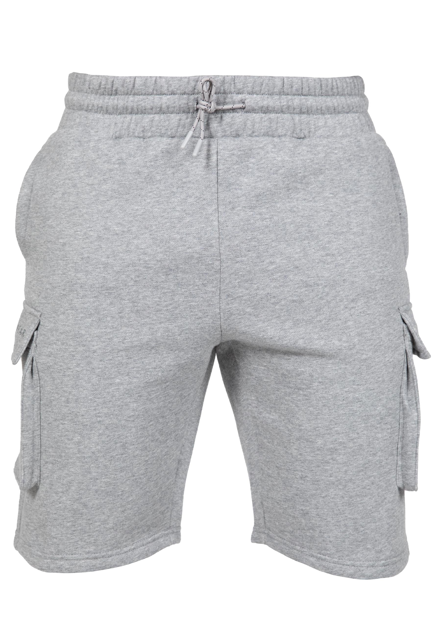 Gorilla Wear Hudson Cargo Sweat Shorts - Grijs Gemeleerd