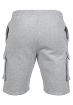 Gorilla Wear Hudson Cargo Sweat Shorts - Grijs Gemeleerd
