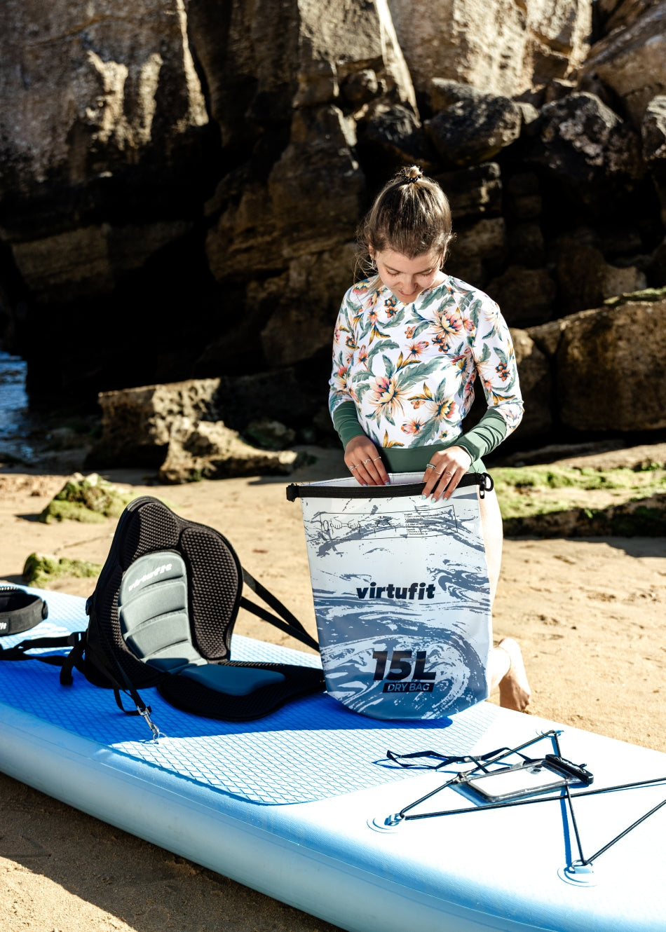 VirtuFit Dry Bag 15L - Waterdichte Tas
