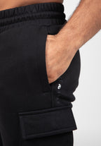 Gorilla Wear Hudson Cargo Sweat Shorts - Zwart