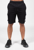 Gorilla Wear Hudson Cargo Sweat Shorts - Zwart