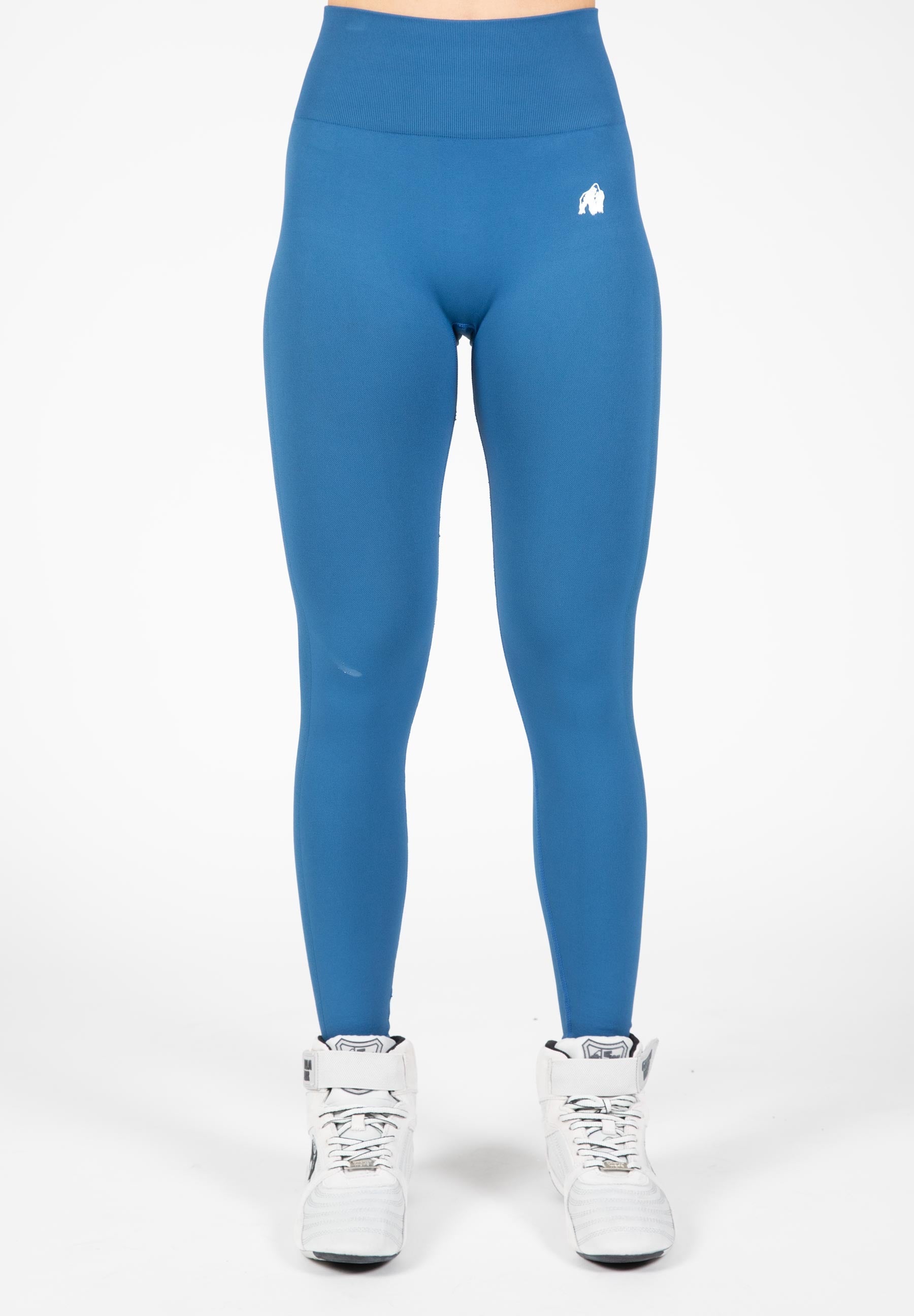 Gorilla Wear Hilton Seamless Legging - Blauw