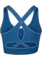 Gorilla Wear Hilton Seamless Sportbeha - Blauw