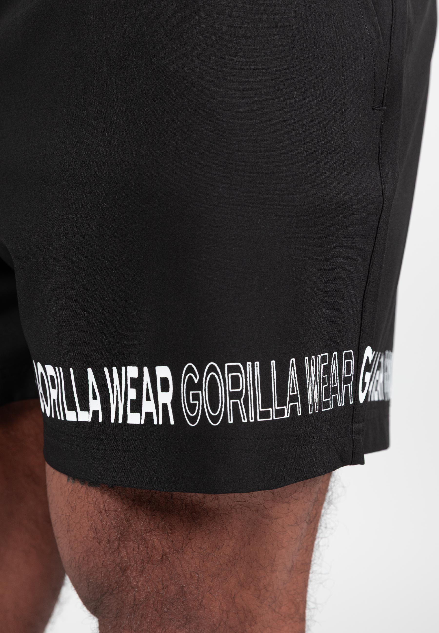 Gorilla Wear Otis Zwembroek - Korte Broek - Zwart