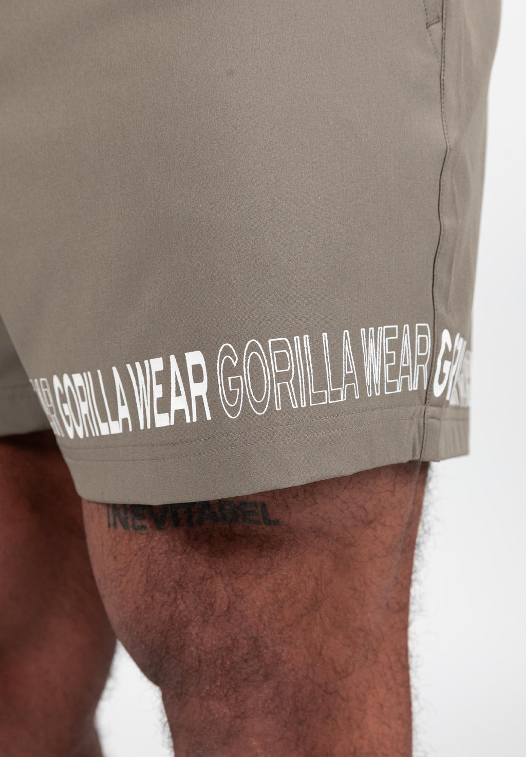 Gorilla Wear Otis Zwembroek - Korte Broek - Legergroen