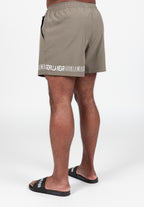 Gorilla Wear Otis Zwembroek - Korte Broek - Legergroen