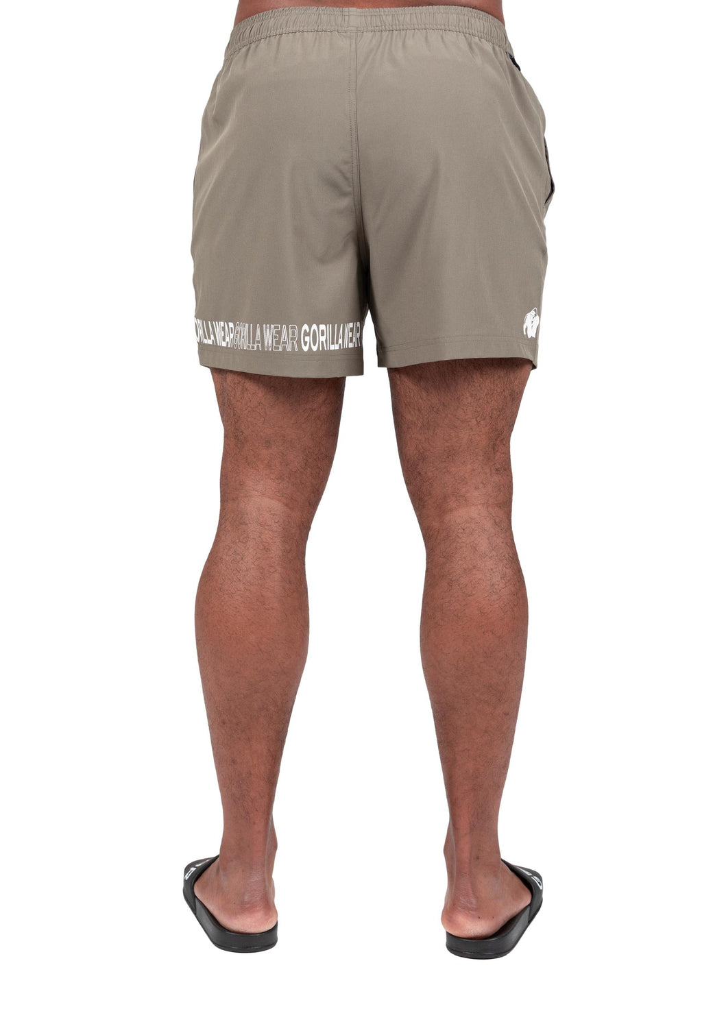 Gorilla Wear Otis Zwembroek - Korte Broek - Legergroen