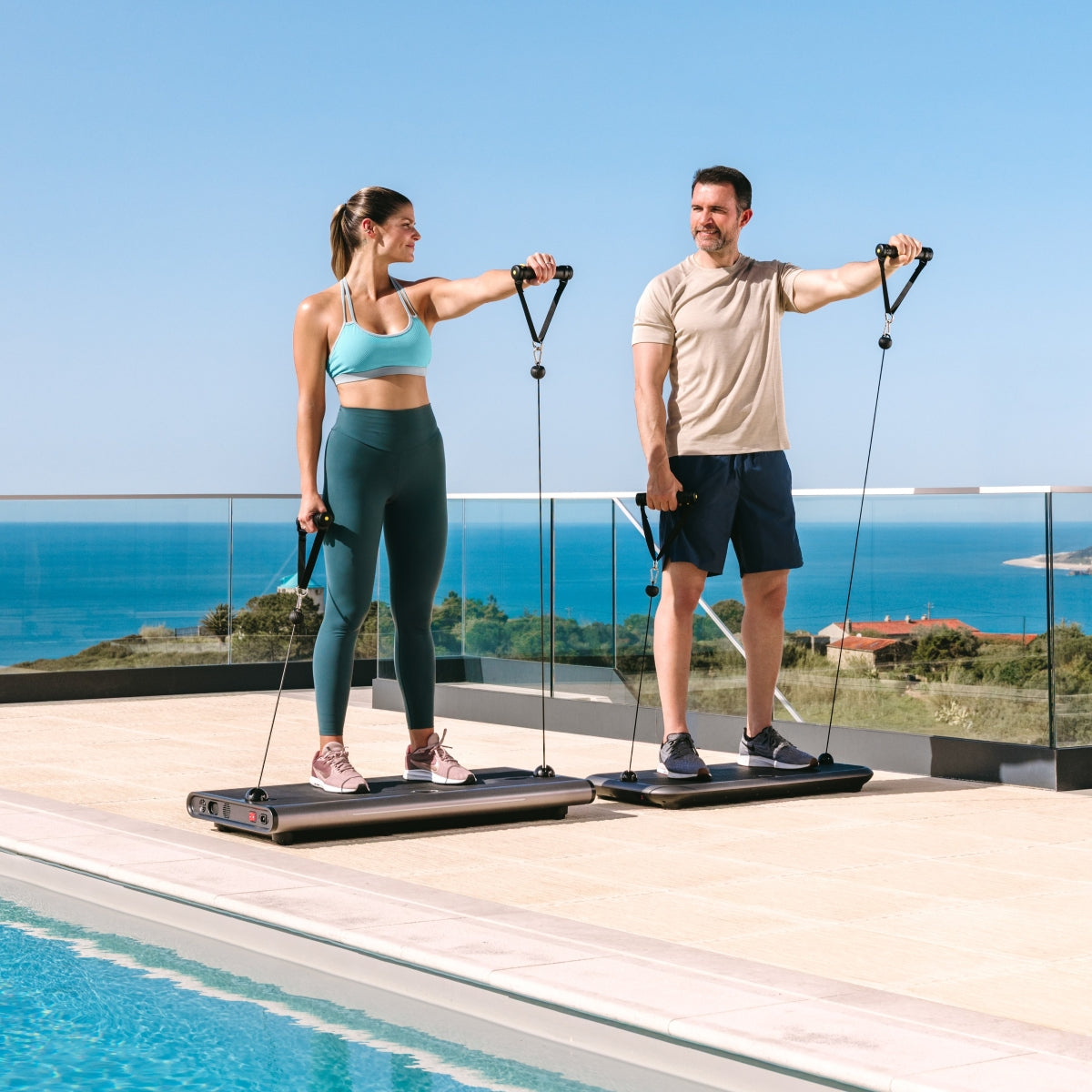 Flow Fitness Perform G1i - Smart Home Gym - Krachtstation - 150kg - Inclusief Gratis App